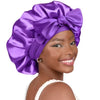 100% Mulberry Silk Bowknot Tie Sleep Cap