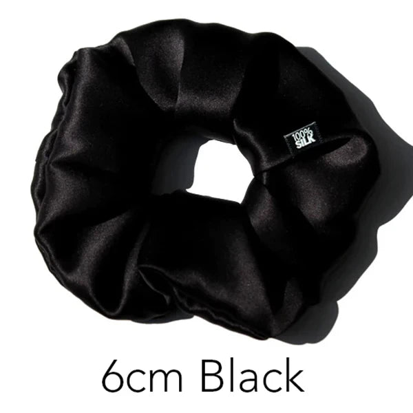100% Mulberry Silk Oversized Hair Scrunchie