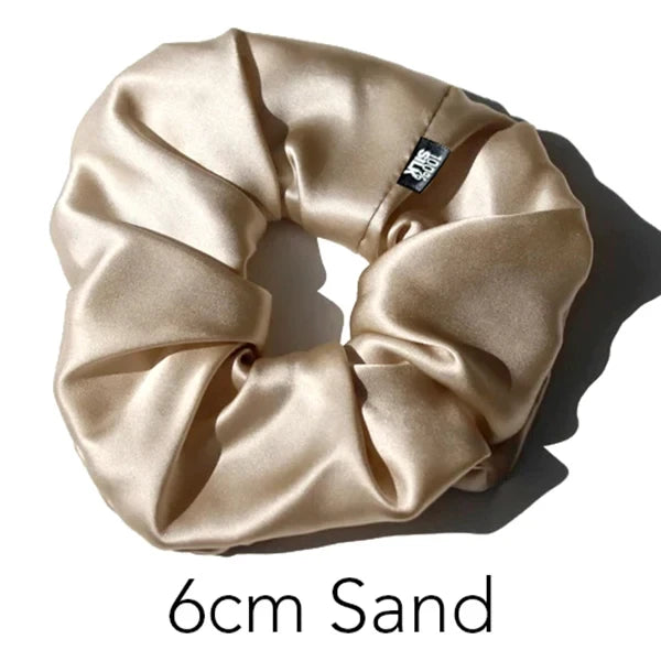 100% Mulberry Silk Oversized Hair Scrunchie
